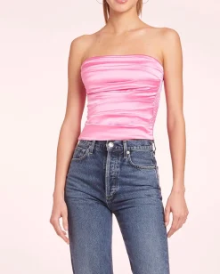 Fashion - Oscar Top - Macaroon Crop Tops
