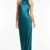 Clearance - Rainier Silk Gown - Conifer Dresses | Long Dresses