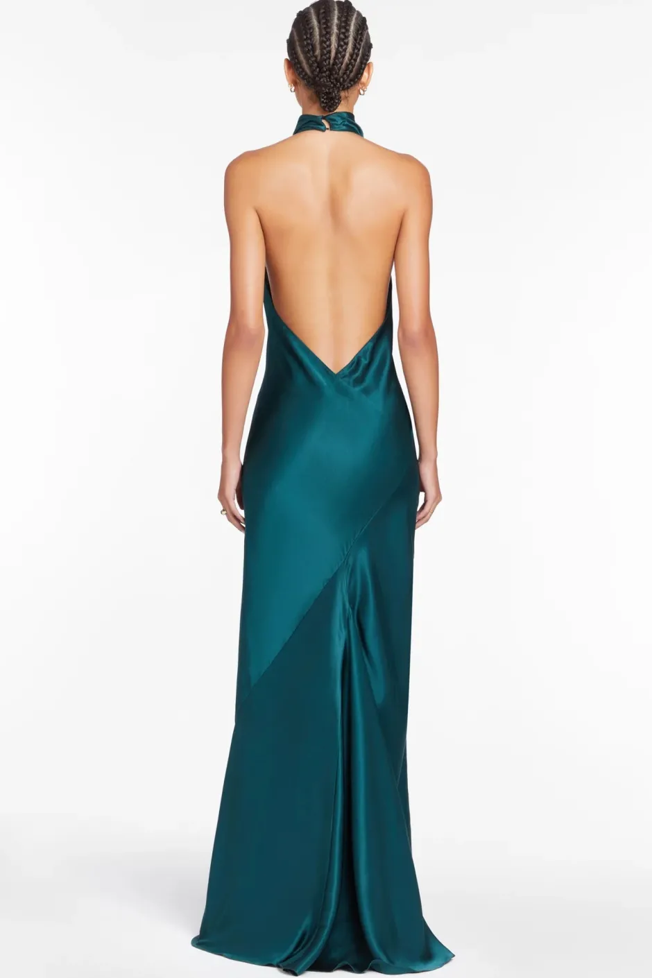 Clearance - Rainier Silk Gown - Conifer Dresses | Long Dresses