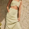 Discount - Royston Crop Top - Aloe Crop Tops