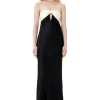 Hot - Aine Dress - Black/Ivory Long Dresses | Dresses