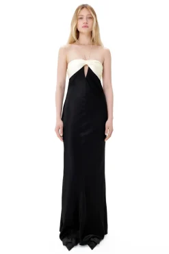 Hot - Aine Dress - Black/Ivory Long Dresses | Dresses