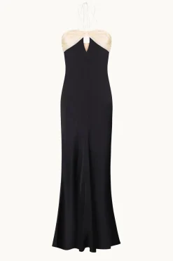 Hot - Aine Dress - Black/Ivory Long Dresses | Dresses