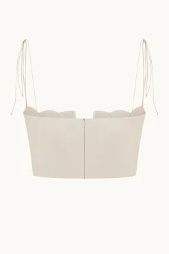 Online - Becca Top - Ivory Crop Tops