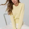 Outlet - Cropped Crew w/ Zig Zag Bottom - Chickadee Sweaters & Knits