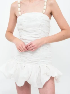 Clearance - Mila Dress - Ivory Mini Dresses | Dresses