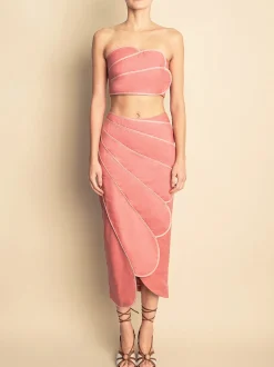 New - Sango Skirt - Blush Long Skirts