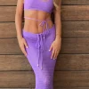 Fashion - Alma Top - Purple Crop Tops