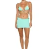 Online - Billy Skirt - Aqua Marine Coverups