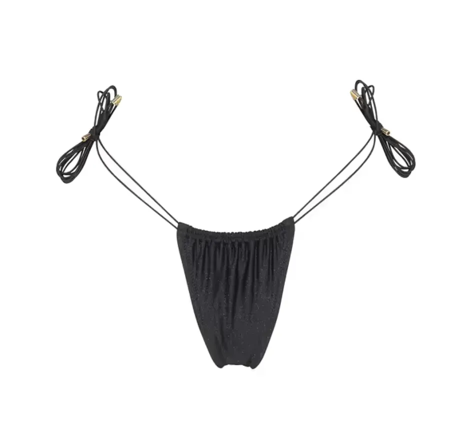New - Bloom Bottom - Black Bikini