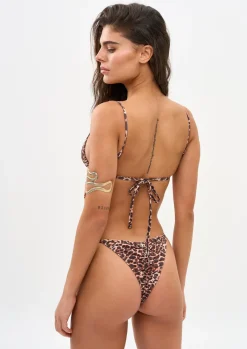 Clearance - Emi Bottom - Leopard Dream Bikini | Animal Print