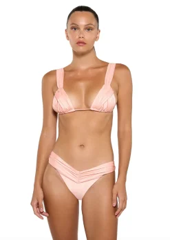 Online - Jasmin Bottom - Peach Bikini
