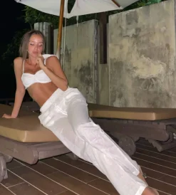 Outlet - Linen Pants - White Pants
