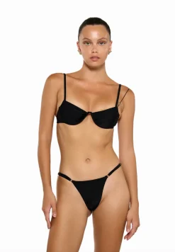 Online - Milana Bottom - Black Bikini