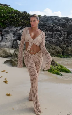 Discount - Selena Pants - Classic Beige Coverups | Pants