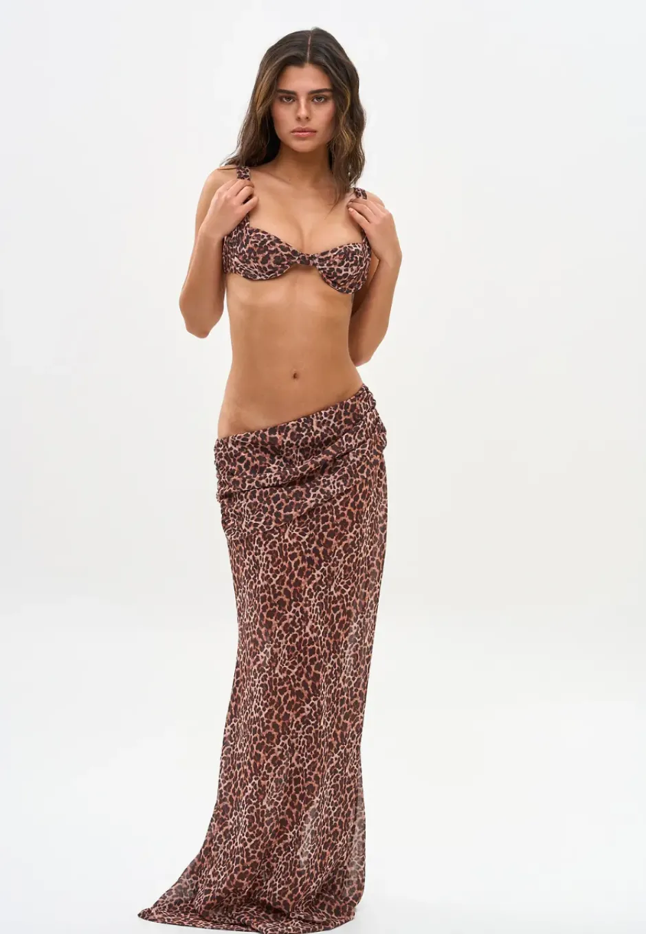 Outlet - Toya Skirt - Leopard Dream Coverups | Animal Print