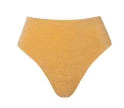 Online - Galo Bottom - Glossy Gold Bikini