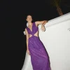 Outlet - Rio Glossy Dress - Adel Dresses | Long Dresses