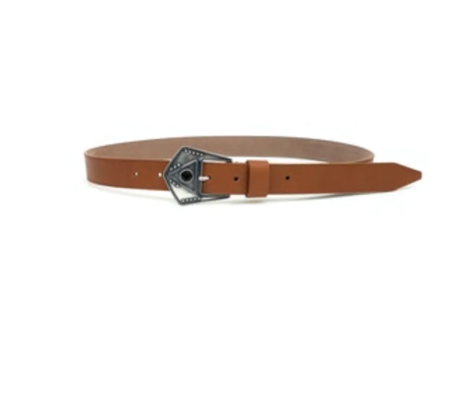 Online - Bryce Mini - Cuoio Silver Belts