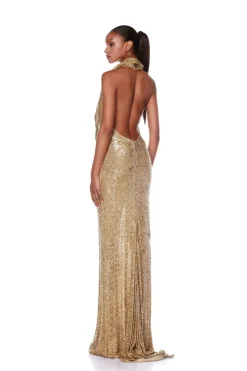 Discount - Iris Gown - Gold Dresses | Long Dresses
