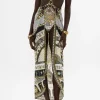 Outlet - Long Sarong with Clip - Temples Of Dendara Coverups