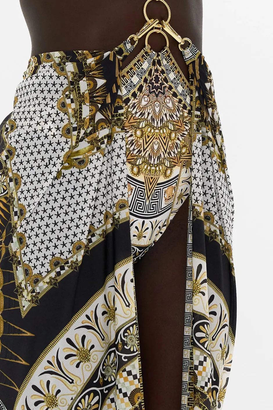 Outlet - Long Sarong with Clip - Temples Of Dendara Coverups