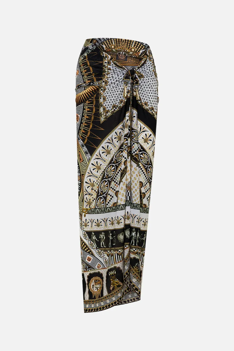 Outlet - Long Sarong with Clip - Temples Of Dendara Coverups