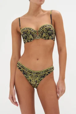 Best - Wide Side High Leg Pant - The Night Is Noir Bikini