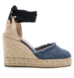 Clearance - Canela Wedge - Jeans Shoes | Denim