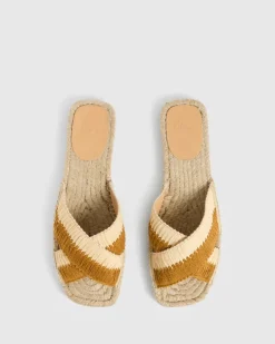 Fashion - Priscila 141 - Natural/Mustaza Shoes