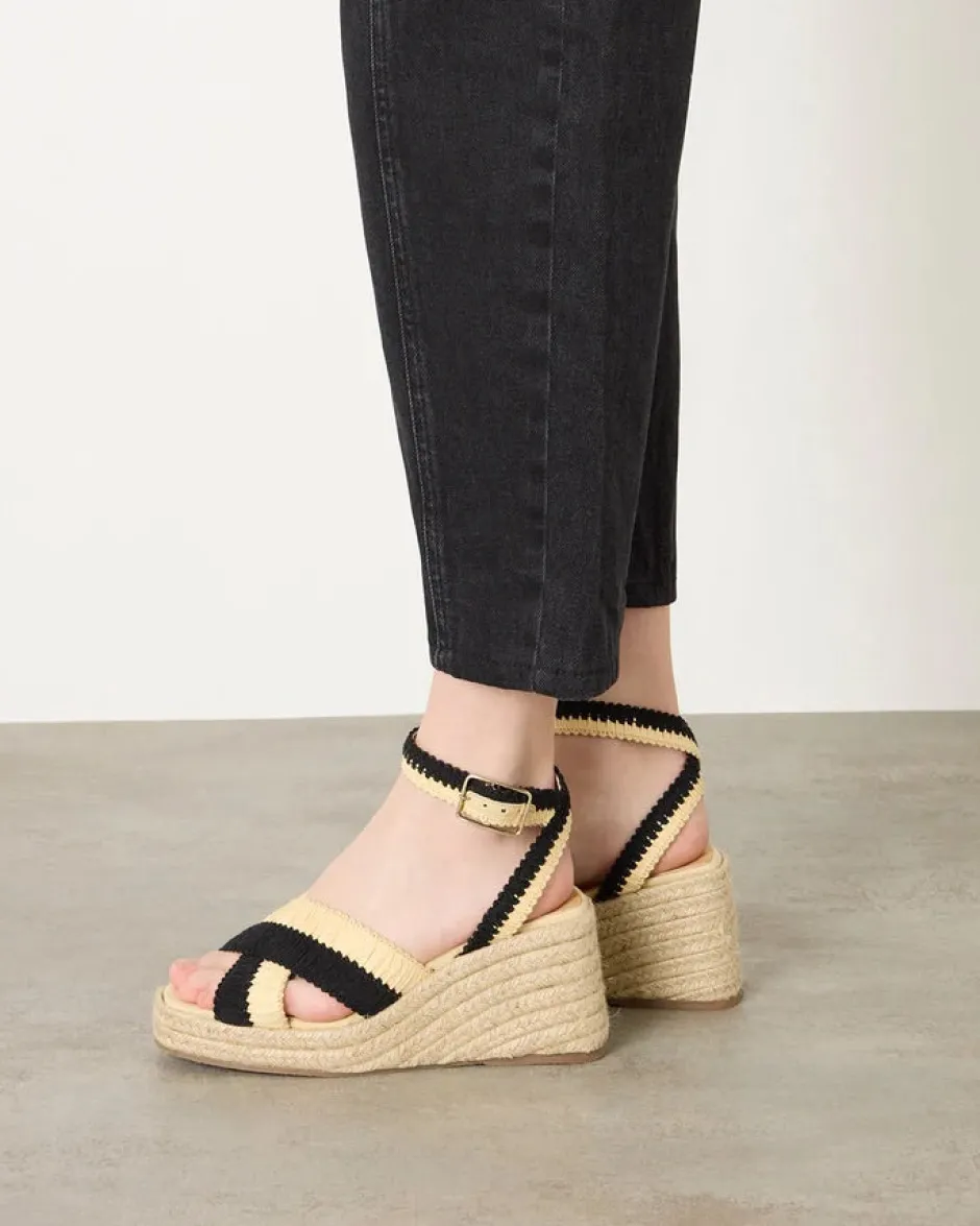 Outlet - Tatiana 141 - Natural/Black Shoes