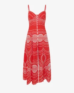 Discount - Catta Long Dress - Red Long Dresses | Dresses