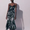 Hot - Leony Long Dress - Black/White Dresses | Long Dresses