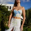 Best - Long Skirt Golny - Garden White Long Skirts