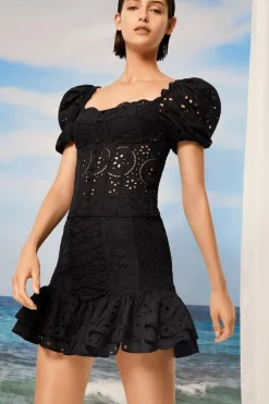 Online - Lucrecia Skirt - Black Fruition Mini Skirts