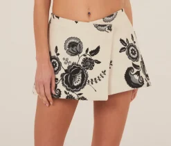 Best - Short Skirt Jhuly - White Jac Mini Skirts