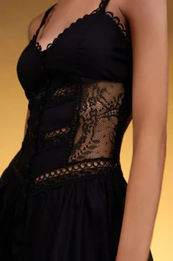 Clearance - Terely Short Dress - Black Dresses | Mini Dresses