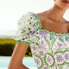New - Top Ella - Lilac Fruition Crop Tops