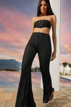 Clearance - Trouser Youssy - Black Shamena Pants
