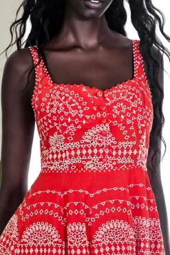 Clearance - Winnie Short Dress - Red Mini Dresses | Dresses