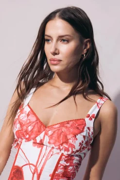 Online - Yurik Long Dress - Red Dresses | Long Dresses