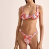 New - Groove Scrunch Top - Bloom Bikini