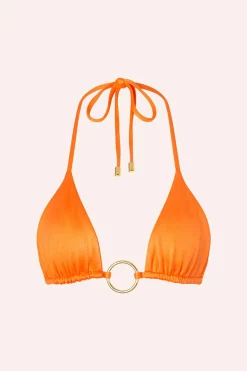 Discount - Isle Hoop Halter - Orange Bikini