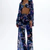 Best - Mission Shirted Pants - Hibiscus Blue Pants