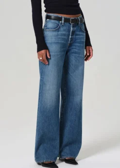 Sale - Annina High Rise Wide Leg 33" - Sunland Denim | All Denim