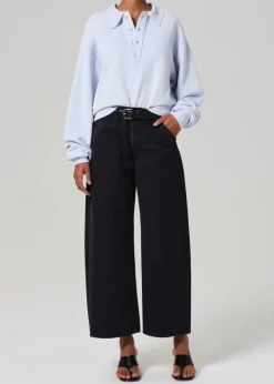 New - Ayla Cargo - Washed Black High-Rise | Denim