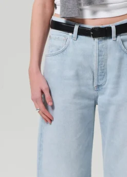 Fashion - Ayla Raw Hem Crop - Allier Denim | All Denim