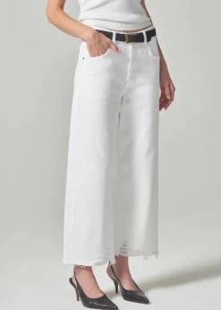 Discount - Ayla Raw Hem Crop - Harlow Flare | Crop