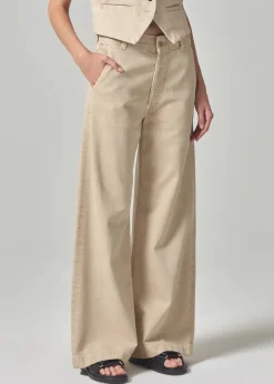 Hot - Beverly Trouser - Taos Sand Flare | Denim
