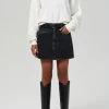 Clearance - Brita Mini Skirt - Meteorite Mini Skirts